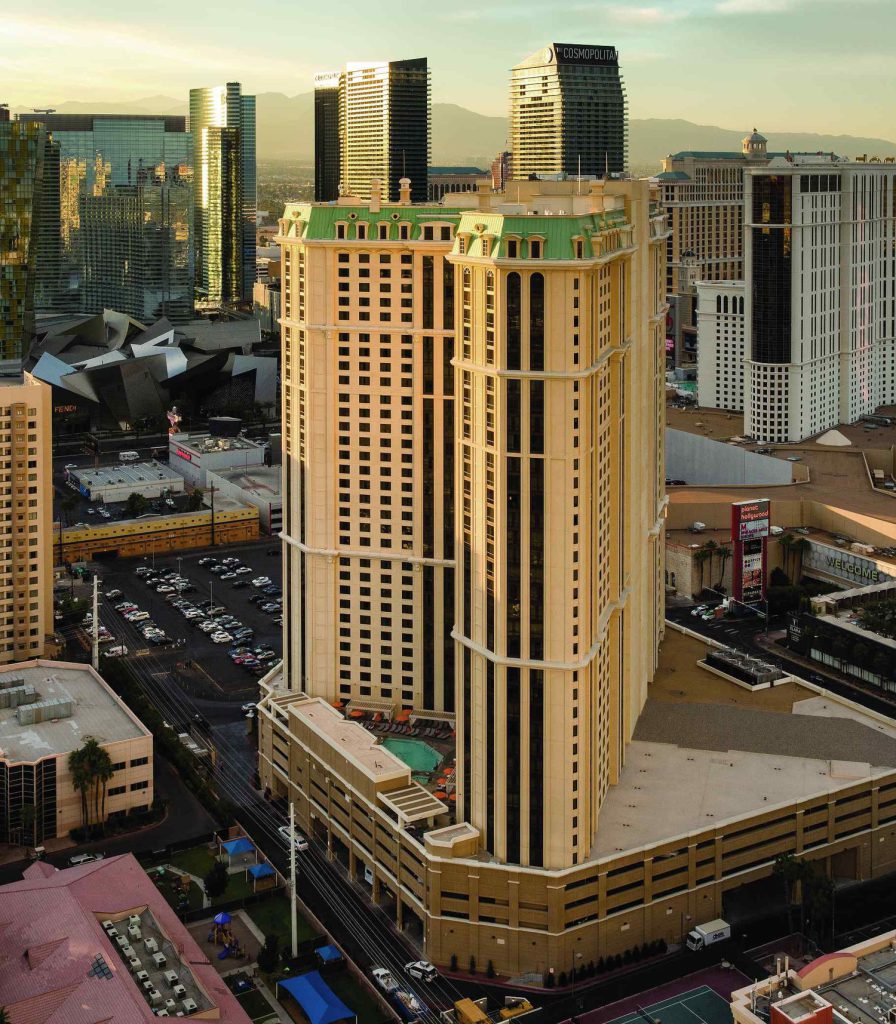 Marriott's Grand Chateau in Las Vegas Celebrates Topping-out