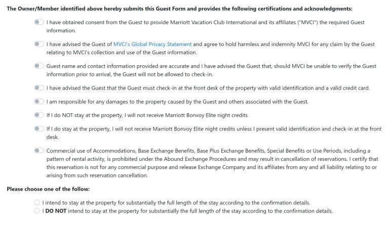 Marriott Cec Form.pdf Adding Guests To Your Abound Reservation Has Changed – Here’s What You ...